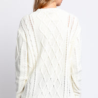 Michael Stars Amara Mock Neck in Black