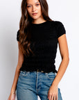 Nation LTD Sissi Smocked Top