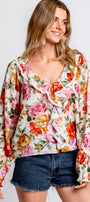 Show Me Your Mumu Lydia Ruffle Top