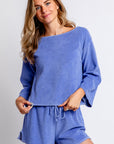 Nation LTD Fallon Terrycloth Pullover