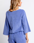 Nation LTD Fallon Terrycloth Pullover