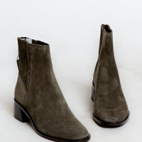 Dolce Vita Linny H2O Bootie in Olive Suede