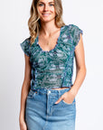 Free People Oh My Baby Tee