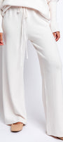 Milio Milano Italian Lightweight Knit Drawstring Pant