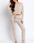 Milio Milano Italian Knit Drawstring Pant