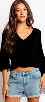 Nation LTD Maribeth Gauze V-Neck