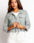 Inizio Jean Linen Jacket