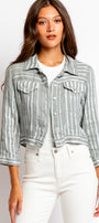 Inizio Jean Linen Jacket