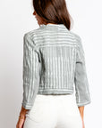 Inizio Jean Linen Jacket