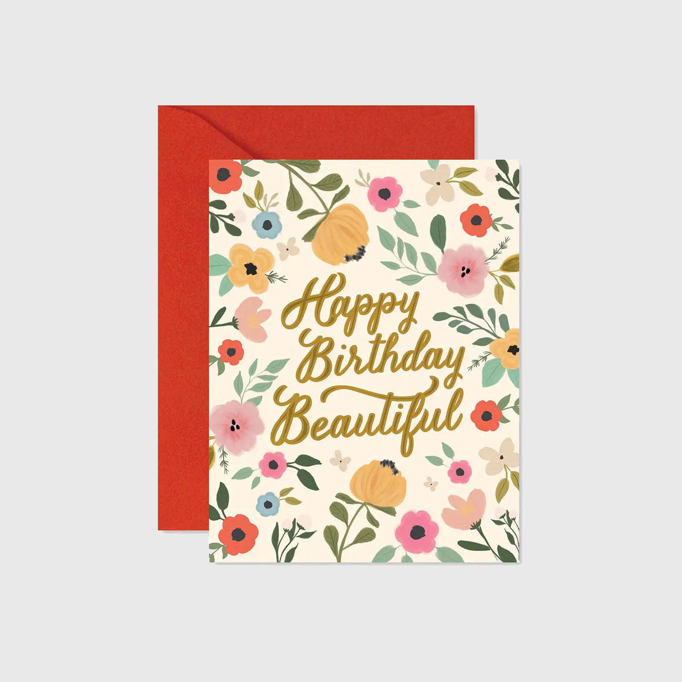 Ginger P. Designs Happy Birthday Beautiful Card