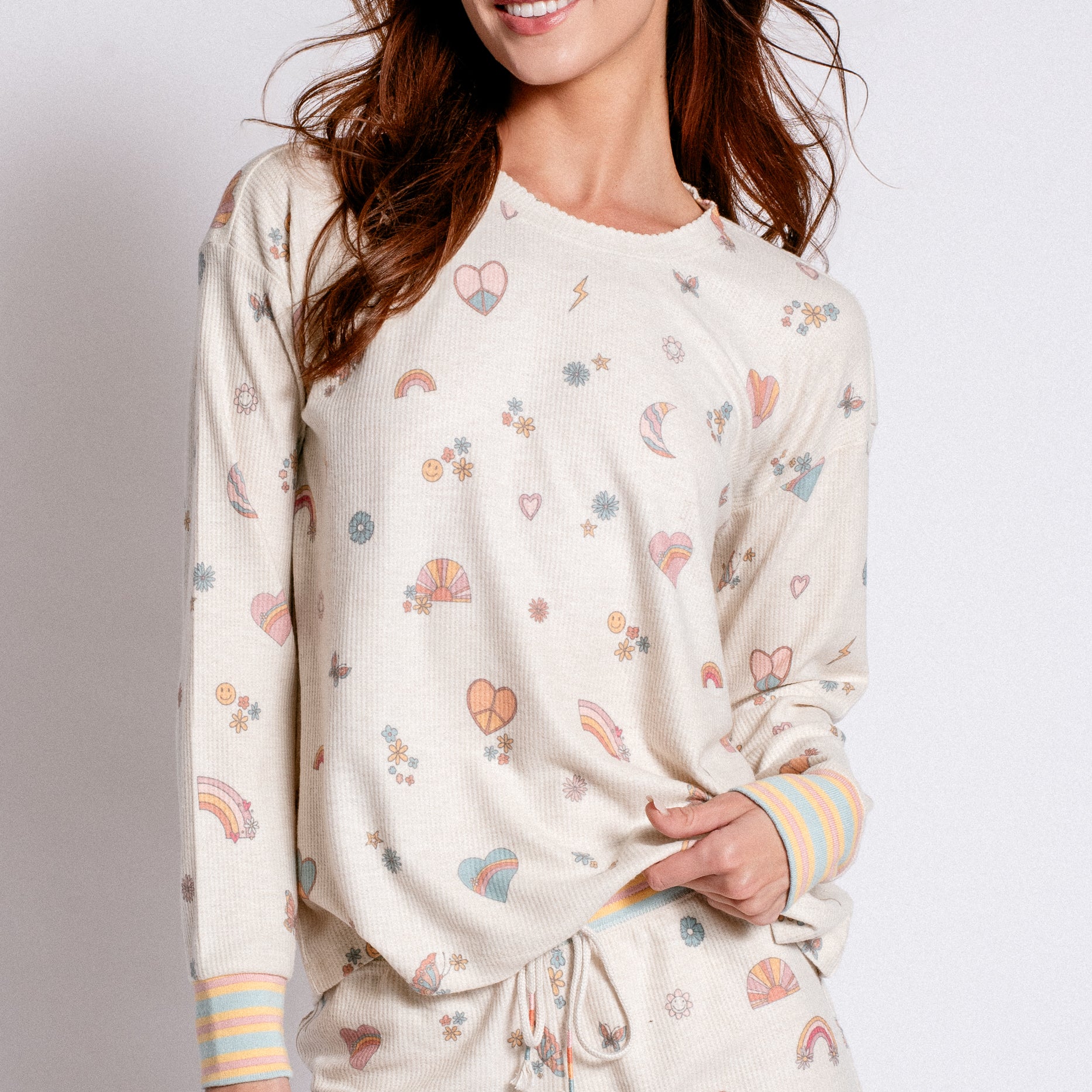 PJ Salvage Sunshine On My Mind L/S Top