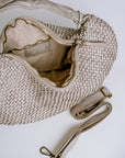 Milio Milano Intrecciato Braided Shoulder Bag