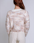 Hale Bob Boucle Cropped Cardigan