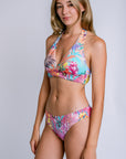 Johnny Was Zeru Halter Bikini Top