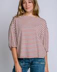 Nation LTD Sandra Boatneck Top