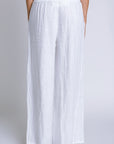 Milio Milano Wide Leg Linen Pants