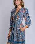 Hale Bob V Neck Beaded Dress