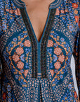 Hale Bob V Neck Beaded Dress