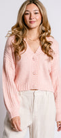MINKPINK Eloise Cable Knit Cardigan