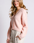 MINKPINK Eloise Cable Knit Cardigan