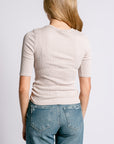 Michael Stars Whitney Elbow Sleeve Tee