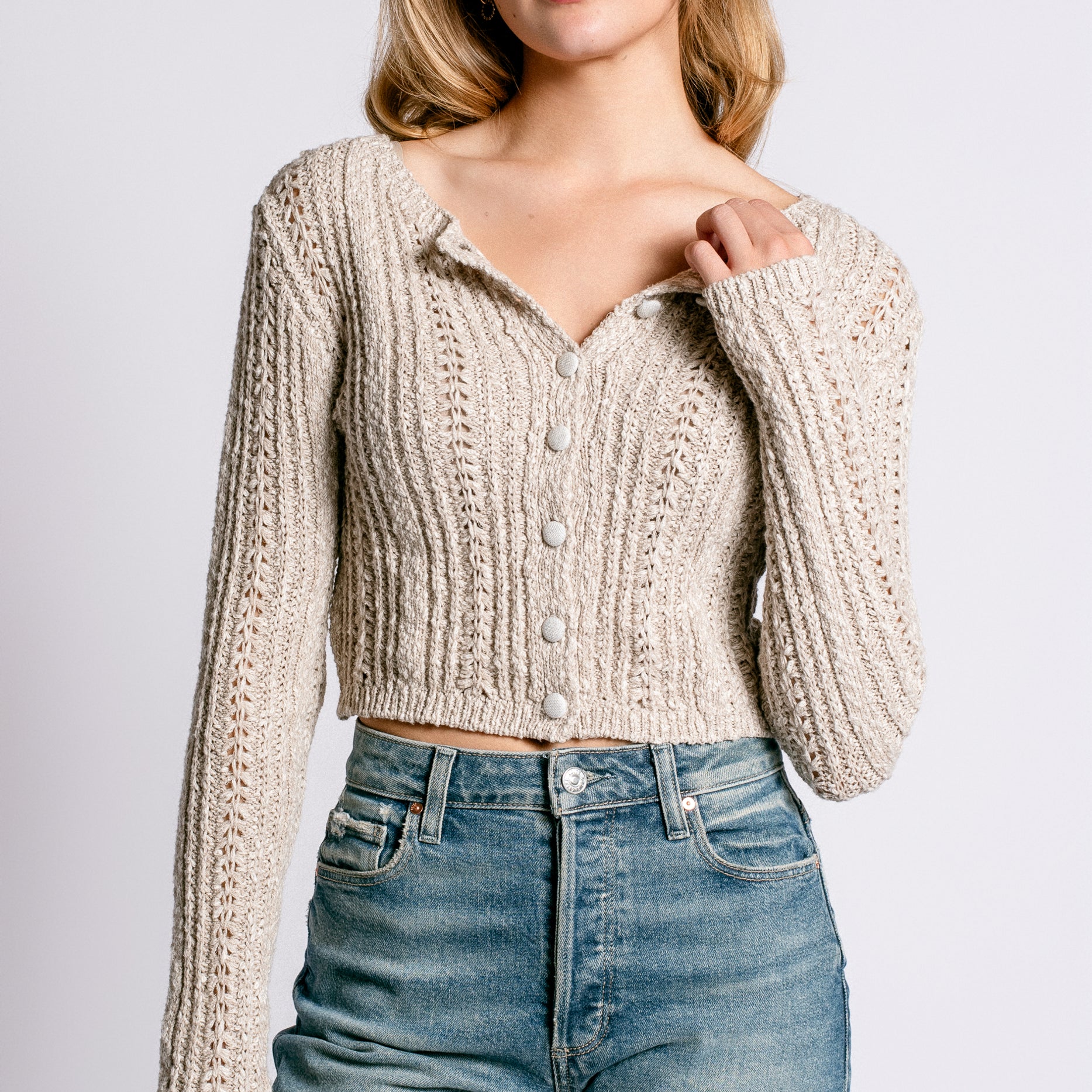 DÈLUC Lagoa Cardigan