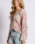 MINKPINK Cadence Long Sleeve Blouse