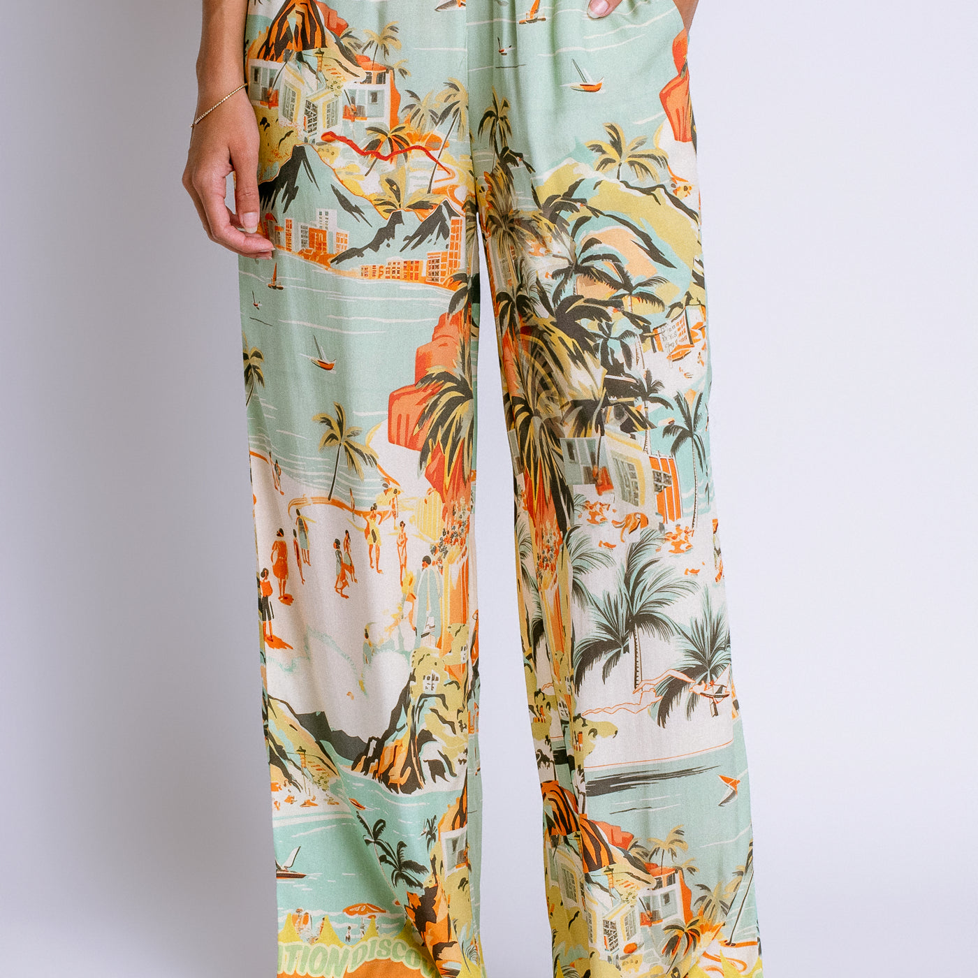 MINKPINK Vacanza Drawstring Pant