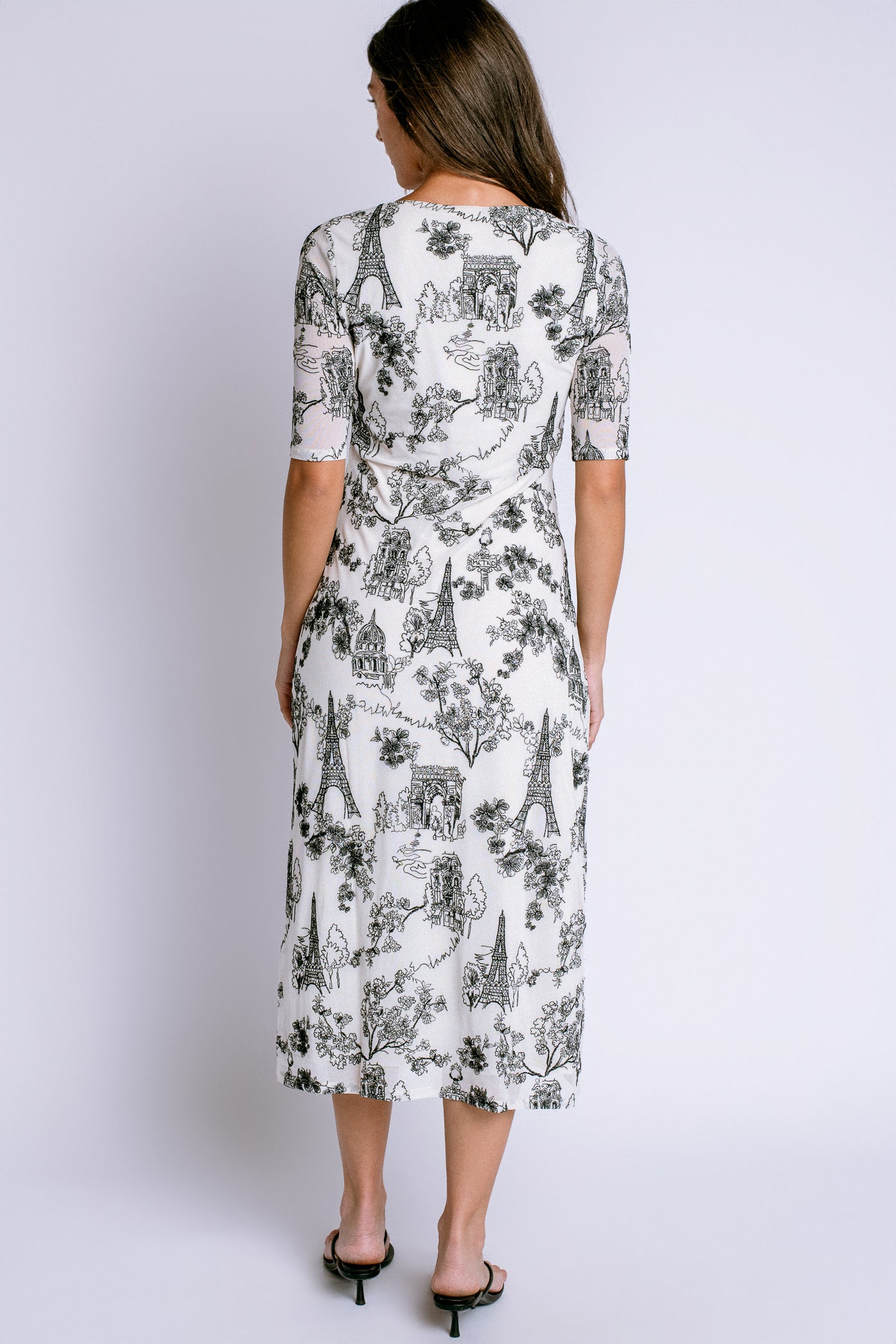 Johnny Was Louise Maya Mesh Dress