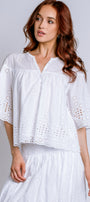 Michael Stars Gloria Flutter Top