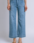 PAIGE Anessa Curved Inset Pockets
