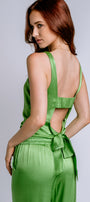 Young Fabulous & Broke Niko Satin Top