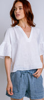 Velvet Raye Linen Top