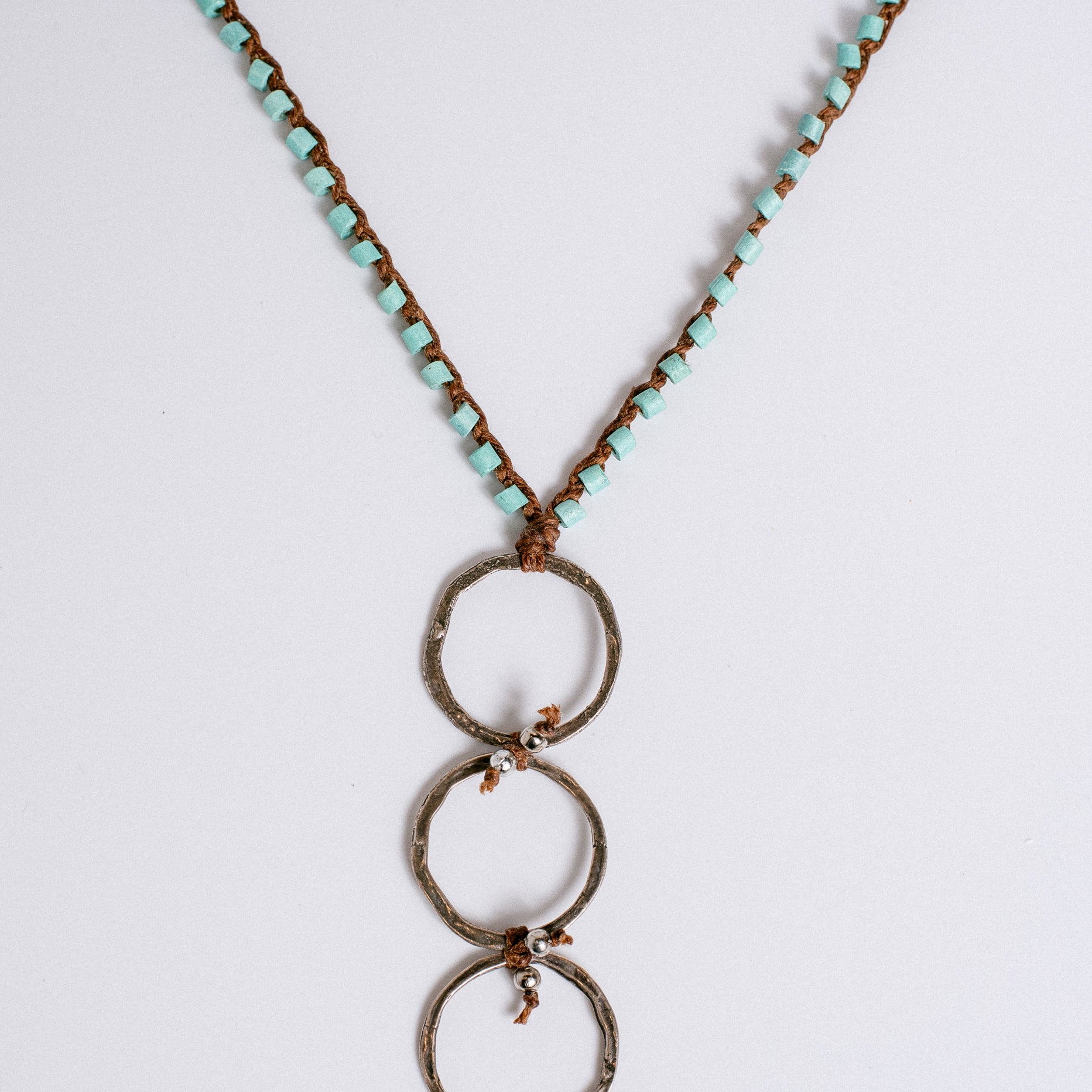 Jonas & Muse 3 Rings with Turquoise