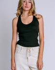 Michael Stars Cher Scoop Neck Tank