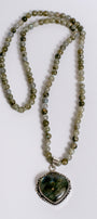 Sherwood Bridge Diamonds Long Labradorite Bead Necklace