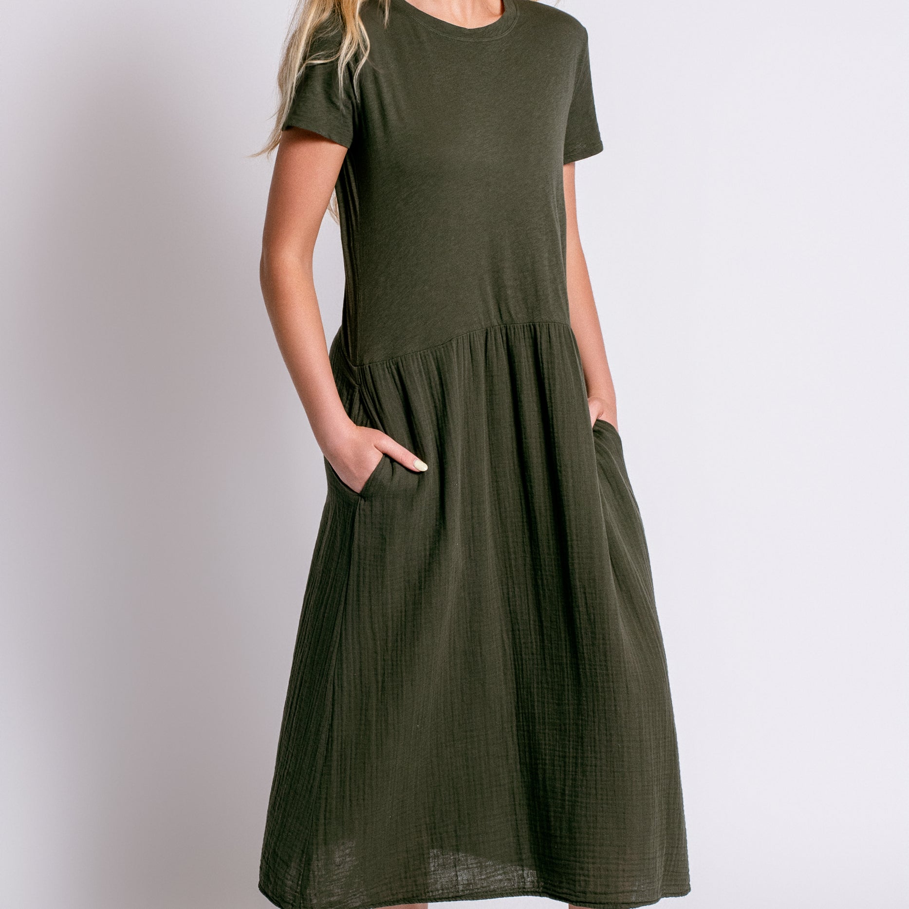 Velvet Itza Drop Waist Dress