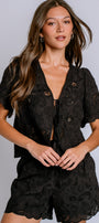 Nation LTD Roslyn Tie Front Top