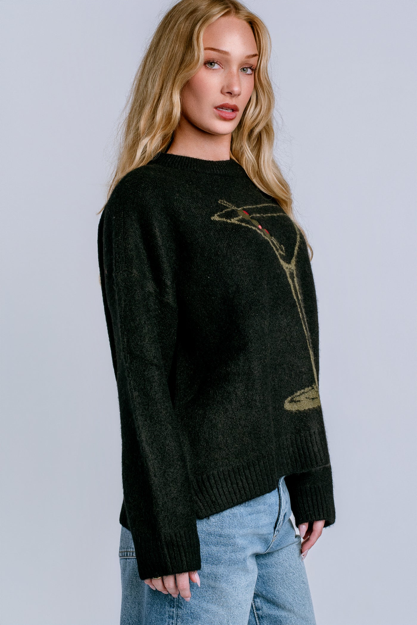 Dirty Martini Knit Settle In Sweater