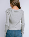 DÈLUC Matt Zip Cardigan