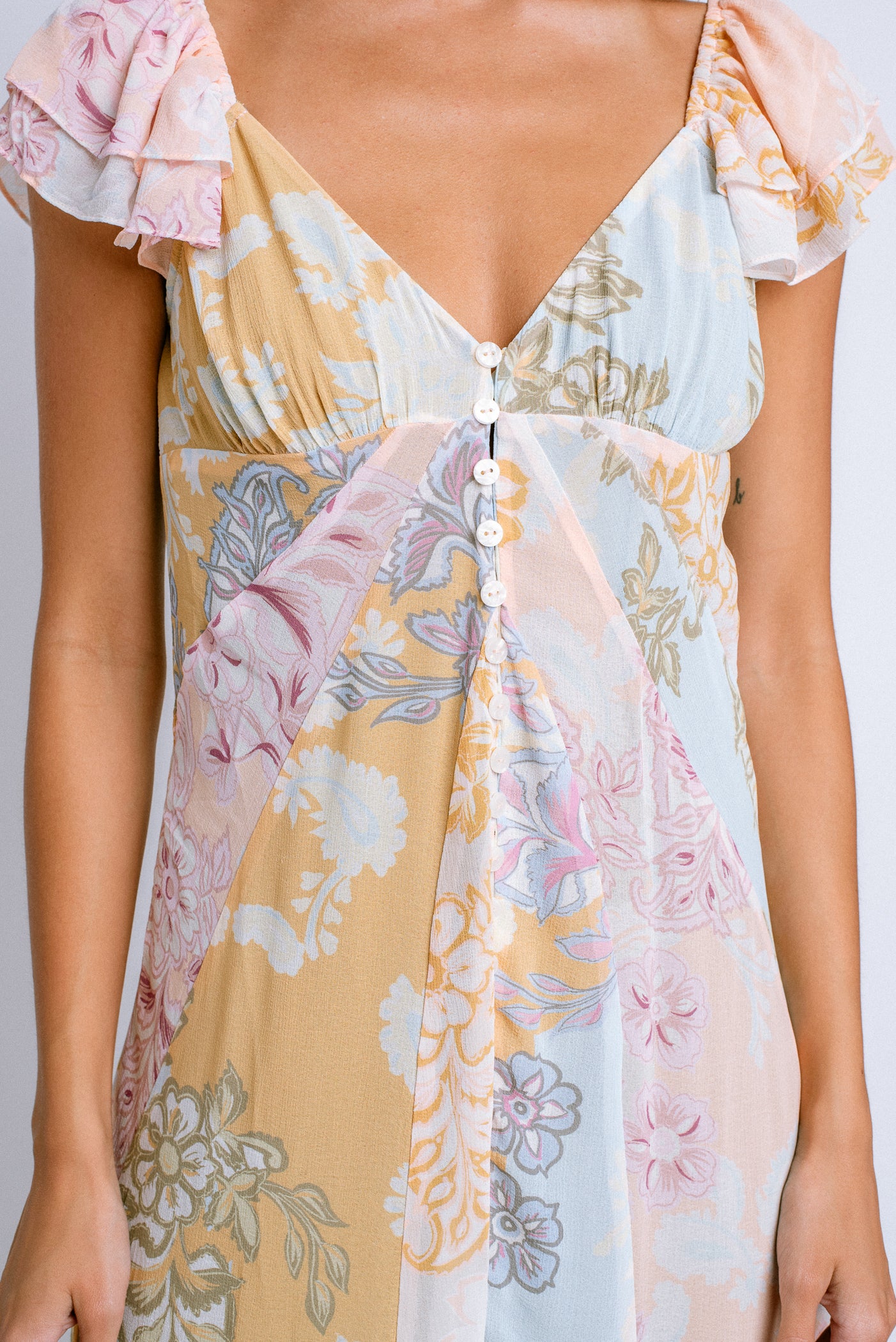 Free People Bali Aurora Midi Dress