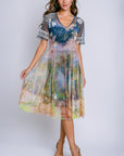 Johnny Was Wendi Mesh Dress