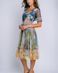 Johnny Was Wendi Mesh Dress