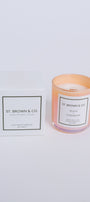 St. Brown & Co. Peach + Coriander Candle