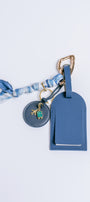 Navy Travel Bag Charm
