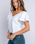 Nation LTD Cadee V Neck