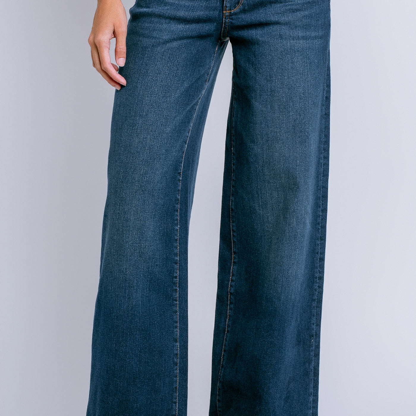 DL1961 Hepburn Mid Rise Wide Leg