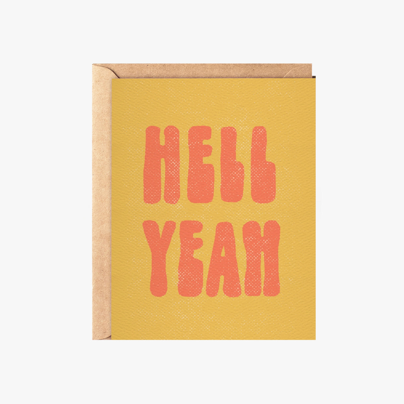 Daydream Prints Hell Yeah Retro Congrats Card