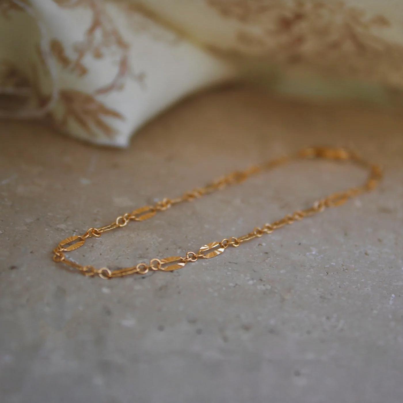 Sadie Jo Jewelry Co. Oval Starburst Chain Bracelet