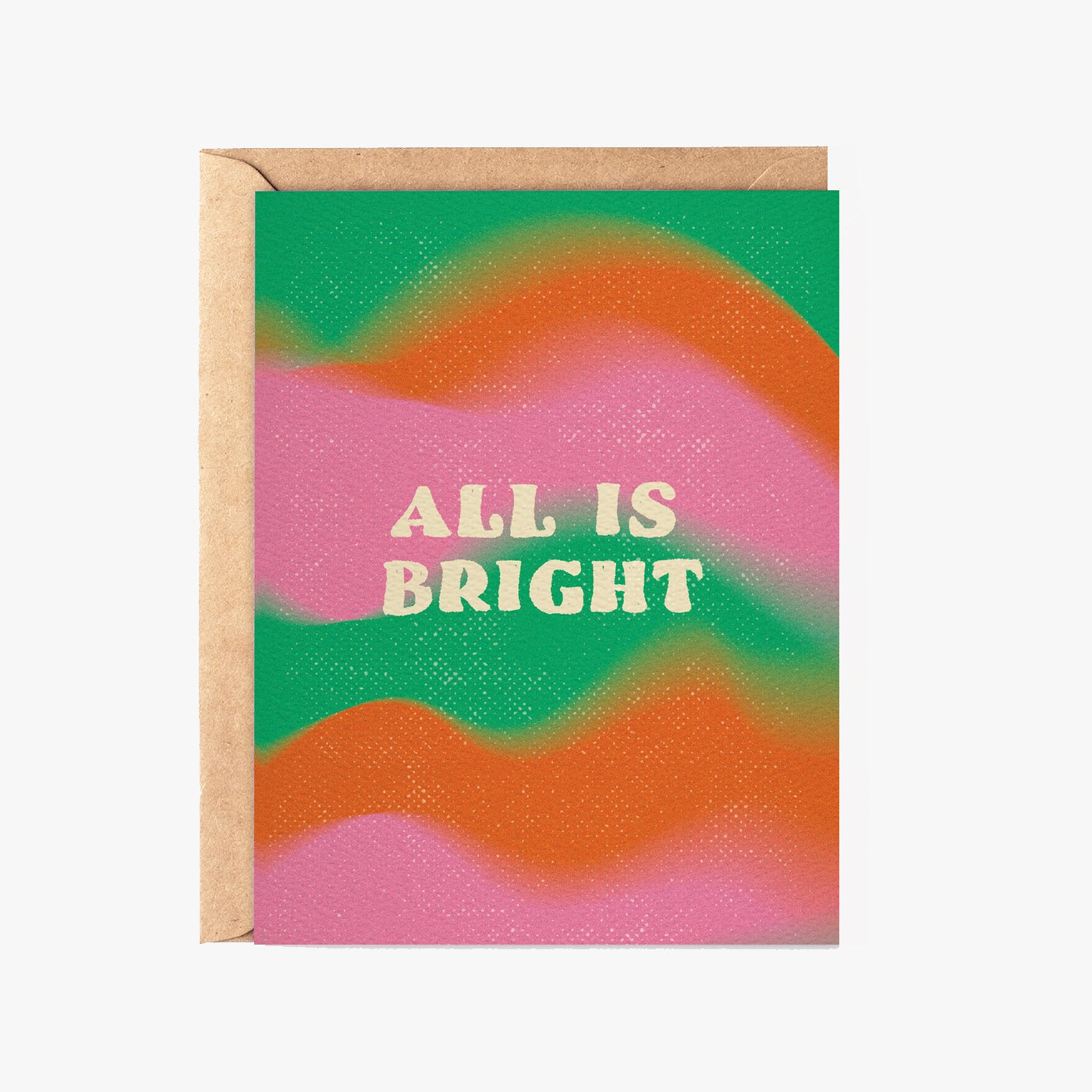 Daydream Prints All Is Bright Holiday Card
